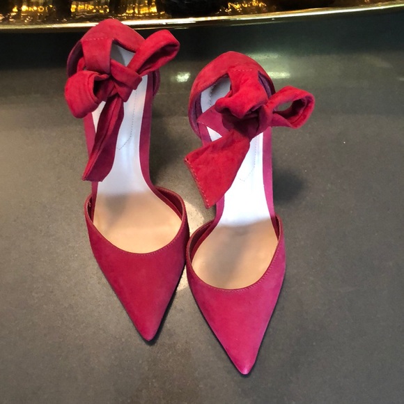 NEW. ALDO Sexy Red Pointy Heels 👠 - Picture 3 of 8